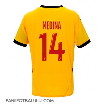 RC Lens Facundo Medina #14 Tricou Fotbal Replică 2024-25 Barbati Acasa